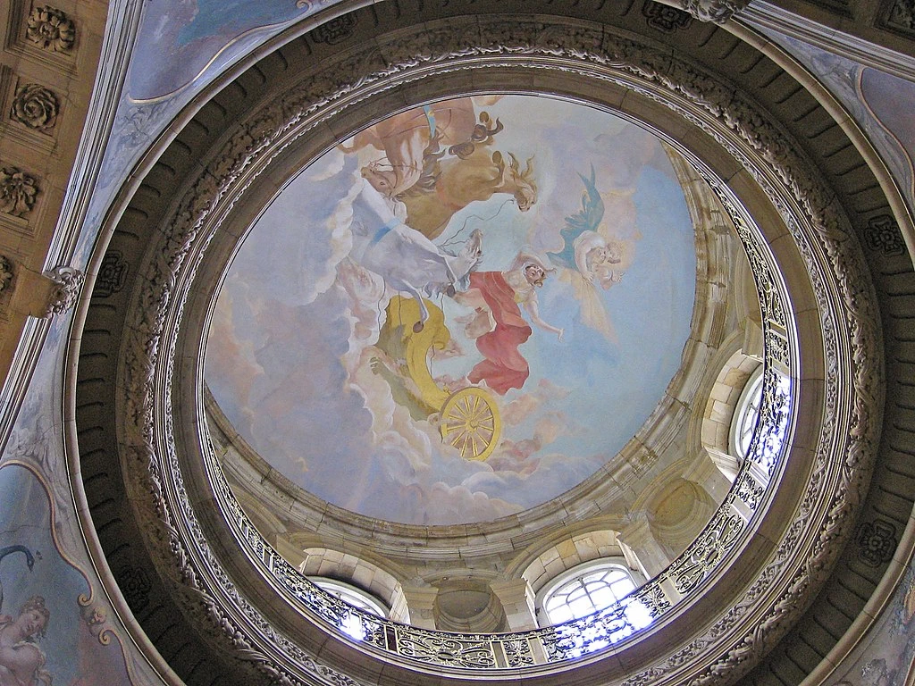 Interno della cupola del castello Howard